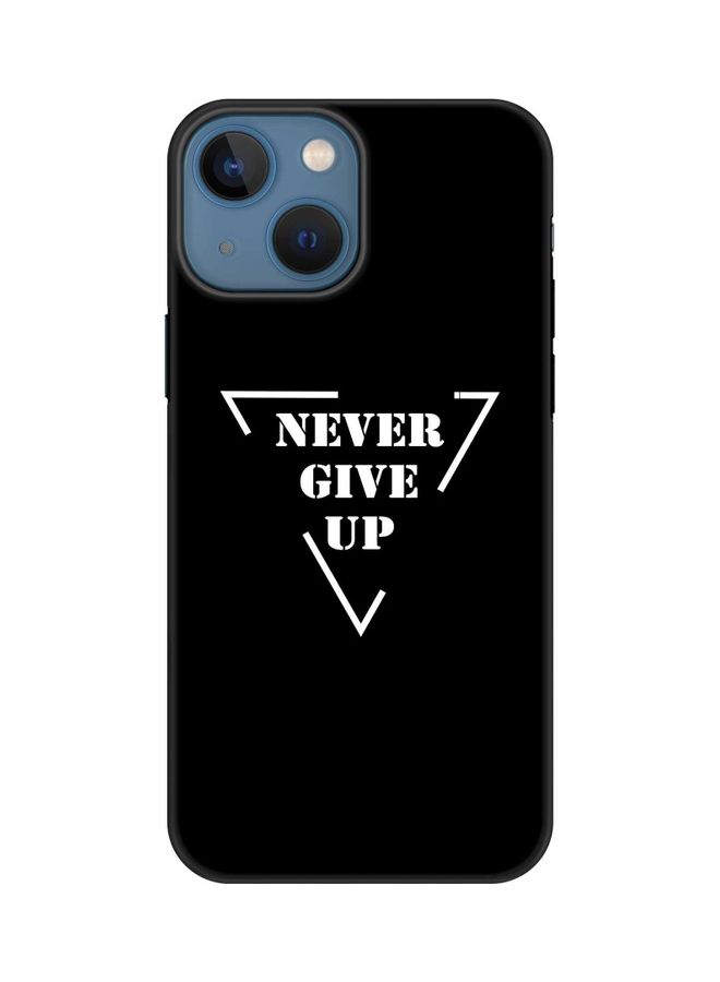 Stylizedd Tough Pro Series Customized Mobile Cover for Apple iPhone 13 Mini Never Give Up - Image 1