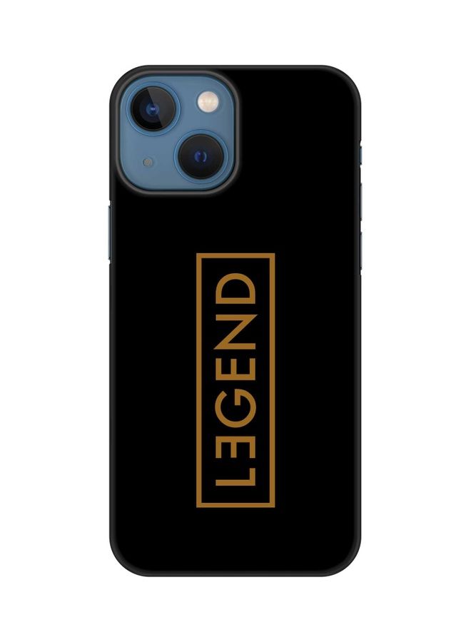 Stylizedd Slim Snap Classic Series Customized Mobile Cover for Apple iPhone 13 Mini Legend - Image 1