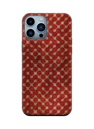 Tough Series Customized Mobile Cover for Apple iPhone 13 Pro Max Connect The Dots (Red) - v1632946642/N51102464A_1