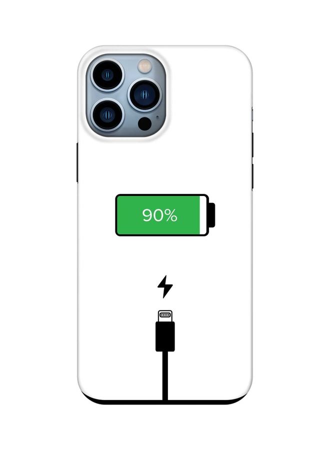 Stylizedd Tough Series Customized Mobile Cover for Apple iPhone 13 Pro Max Battery Charging - Image 1