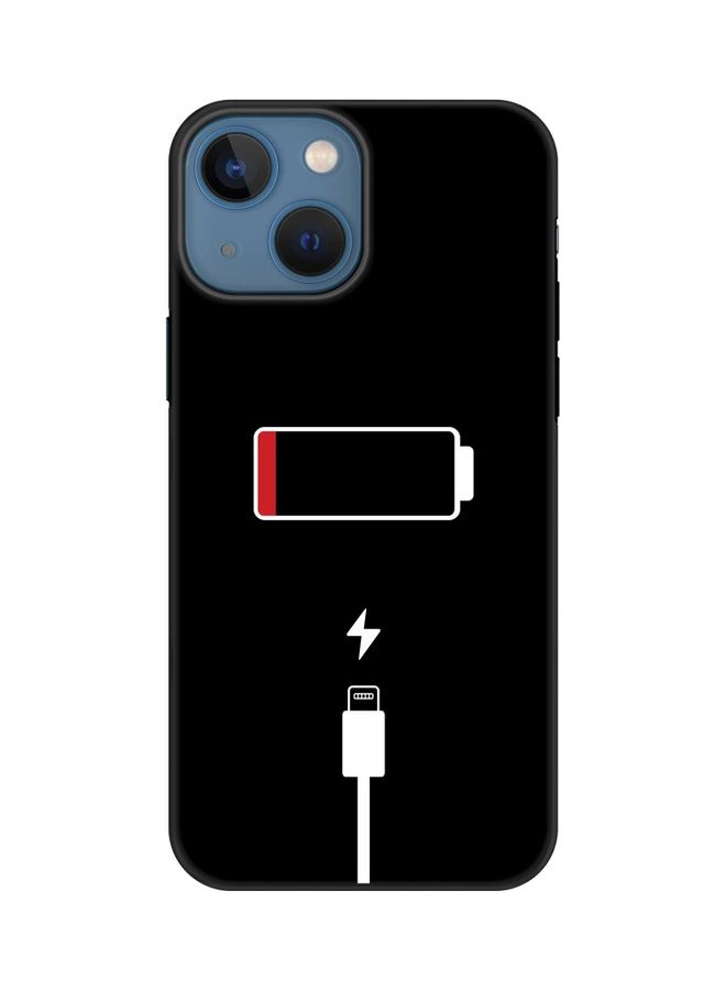 Stylizedd Tough Pro Series Case Cover For Apple iPhone 13 mini Battery Empty - Image 1