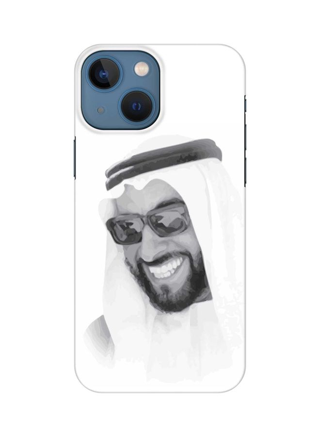 Stylizedd Slim Snap Classic Series Customized Mobile Cover For Apple iPhone 13 Mini Zayed Our Father - Image 1