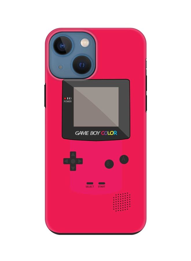 Stylizedd Tough Pro Series Customized Mobile Cover For Apple iPhone 13 mini Gameboy Colour - Pink - Image 1