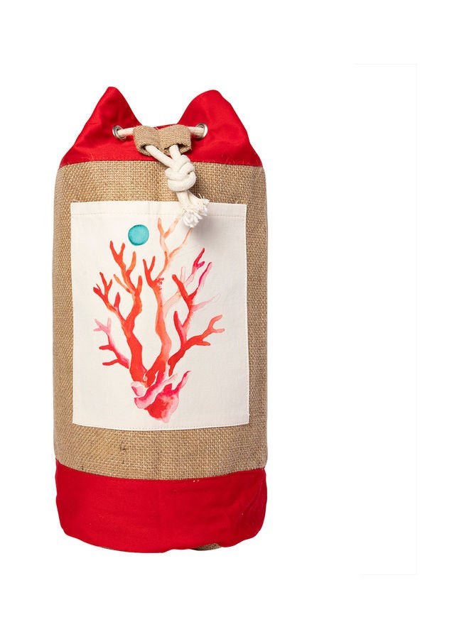 بيج ديزاين حقيبة كتف أنيموس كورال جوت متعدد الألوان - Image 1