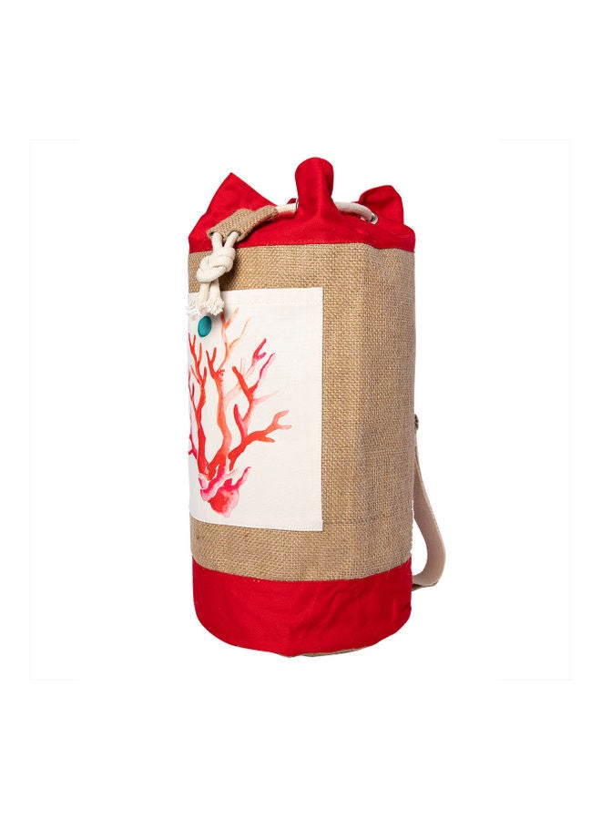 بيج ديزاين حقيبة كتف أنيموس كورال جوت متعدد الألوان - Image 2