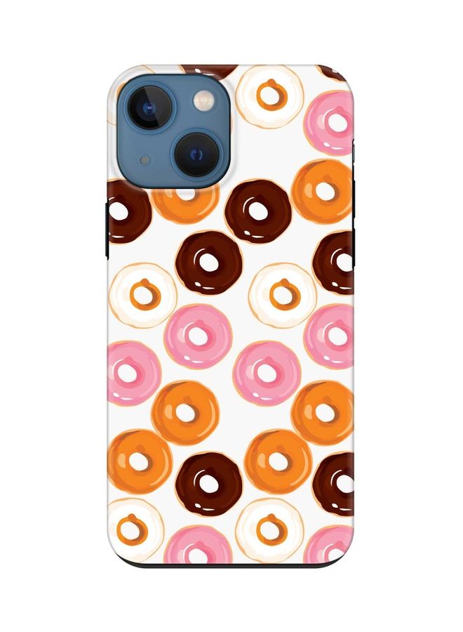 Stylizedd Tough Pro Series Customized Case Cover For Apple iPhone 13 Mini Donut Drops - Image 1
