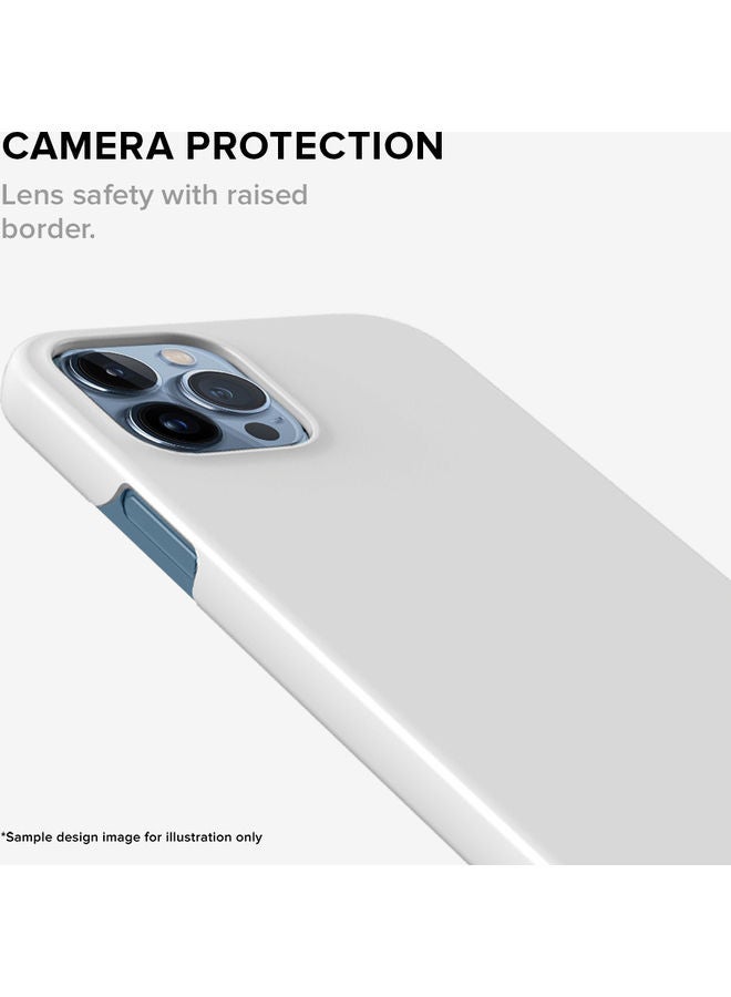 Stylizedd Slim Snap Classic Series Customized Mobile Cover for Apple iPhone 13 Pro Max Shut Up Your Mouse - Image 4