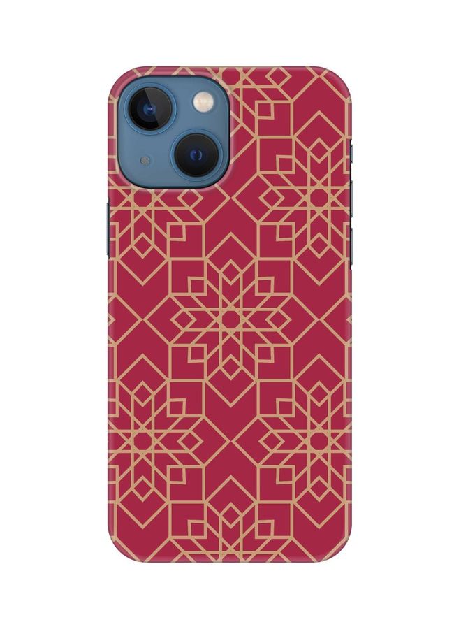 ستايلايزد غطاء حماية رفيع من سلسلة سناب كلاسيك لهاتف أبل آيفون 13 ميني فن عثماني - Image 1