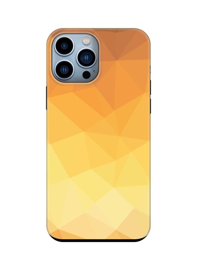 ستايلايزد غطاء حماية مخصص من سلسلة تاف لهاتف أبل آيفون 13 برو ماكس ذهبي بار - Image 1