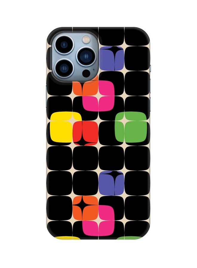 Stylizedd Slim Snap Classic Series Customized Mobile Cover for Apple iPhone 13 Pro Max 70's Star - Image 1