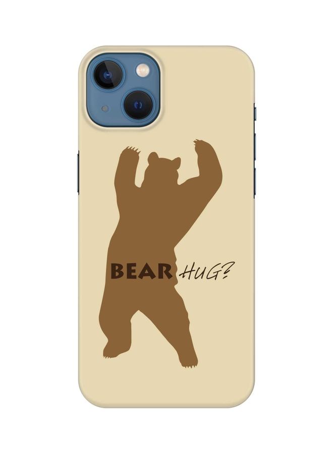 Stylizedd Classic Series Slim Snap Customized Mobile Cover For Apple iPhone 13 Bear Hug - Image 1