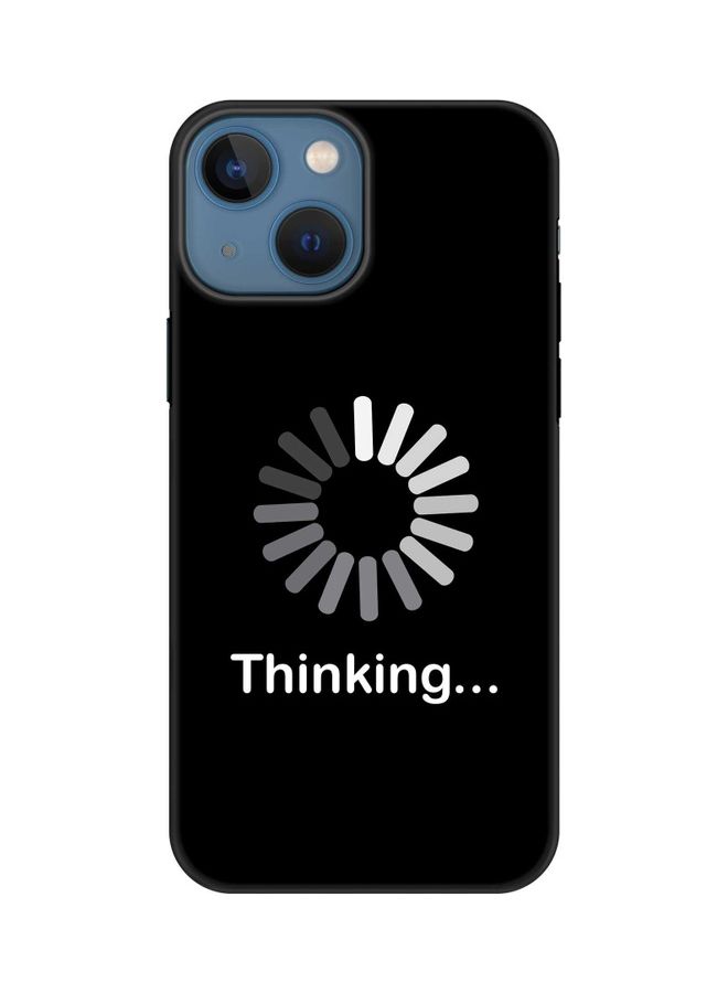 Stylizedd Tough Pro Series Customized Mobile Cover for Apple iPhone 13 Mini Thinking - Image 1