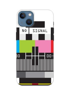 Stylizedd Tough Pro Series Protective Case Cover For Apple iPhone 13 No Signal TV  - Image 1