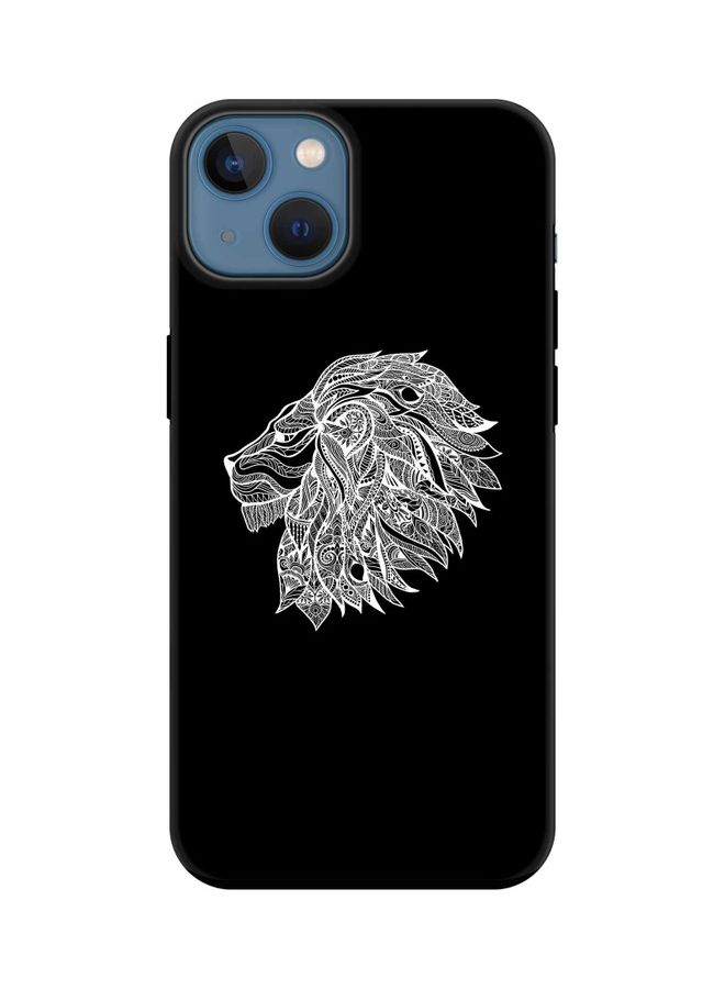 Stylizedd Tough Pro Series Protective Case Cover For Apple iPhone 13 Lion Abstract - Image 1