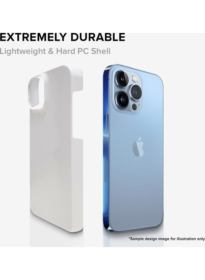Stylizedd - Slim Snap Classic Series Customized Mobile Cover for Apple iPhone 13 Pro No Signal TV - Image 1