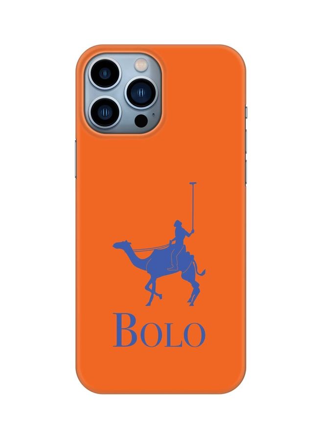 Stylizedd Slim Snap Classic Series Customized Mobile Cover For Apple iPhone 13 Pro Max Bolo - Image 1