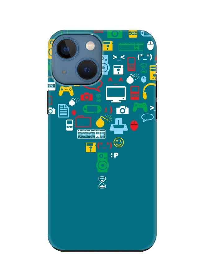 ستايلايزد غطاء حماية من سلسلة تاف برو لهاتف أبل آيفون 13 ميني كونفيرجينس - Image 1