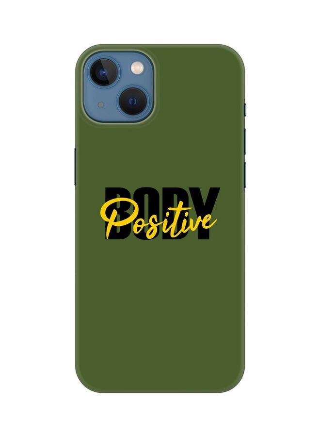 Stylizedd Slim Snap Classic Series Case Cover For Apple iPhone 13 Body Positive - Image 1