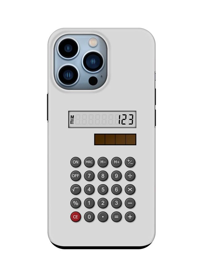 ستايلايزد غطاء حماية مخصص من سلسلة تاف برو لهاتف أبل آيفون 13 برو كالك (باللون الأبيض) - Image 1