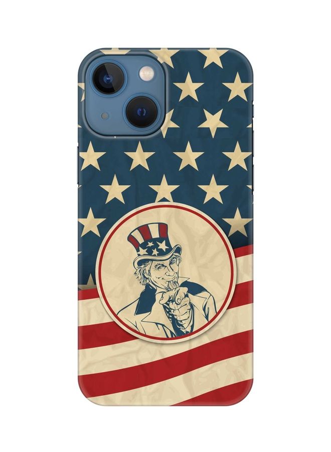 Stylizedd Slim Snap Classic Series Customized Mobile Cover for Apple iPhone 13 Mini We Want You - Image 1