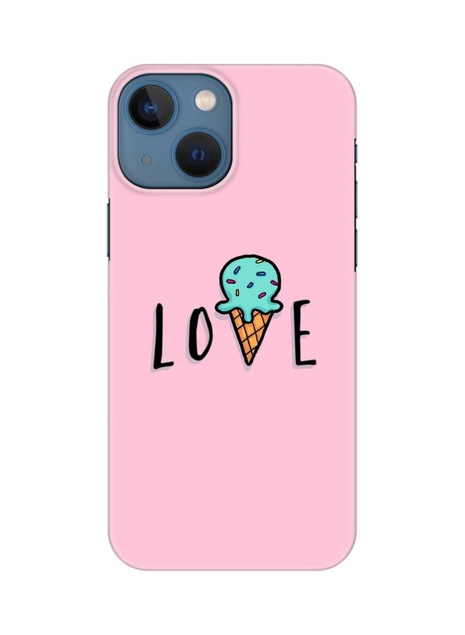 Stylizedd Protective Case Cover for Apple iPhone 13 Mini Love icecream Cone - Image 1