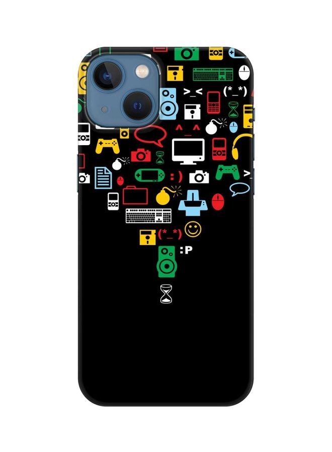 Stylizedd Snap Classic Series Case Cover For Apple iPhone 13 Convergence  - Image 1