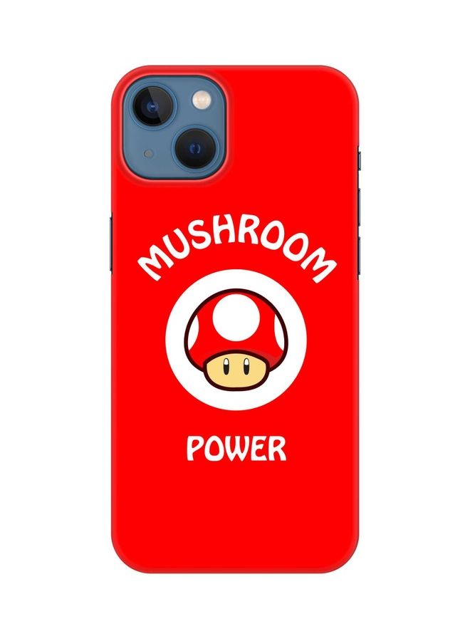 Stylizedd Slim Snap Classic Series Protective Case Cover For Apple iPhone 13 Mushroom Power - Image 1