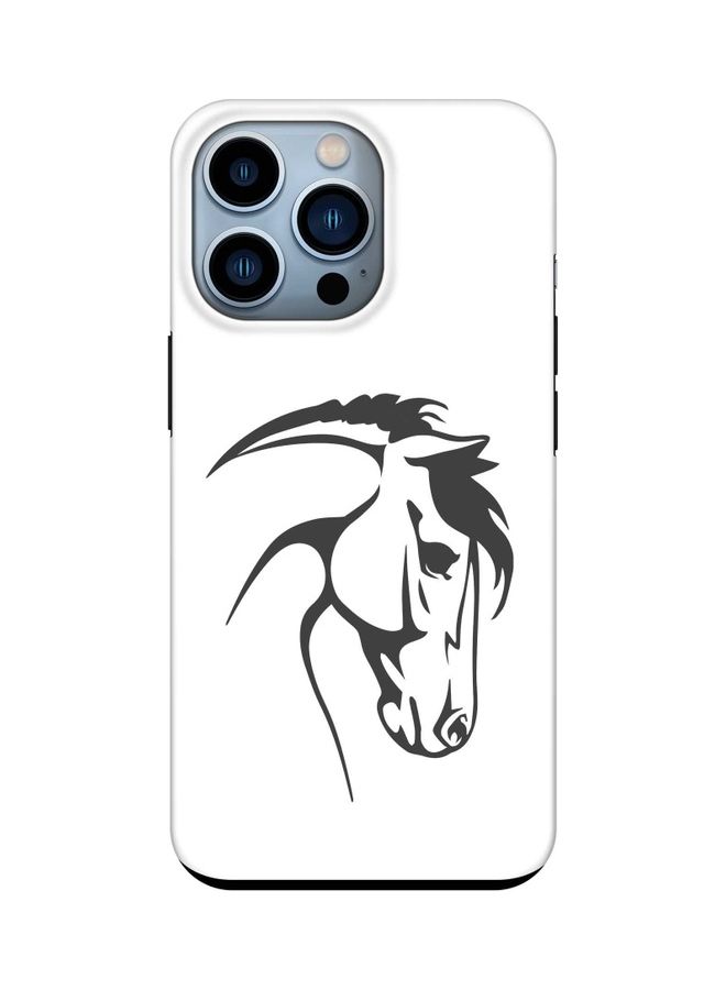 Stylizedd Tough Pro Series Customized Mobile Cover for Apple iPhone 13 Pro Arabstallion - Image 1
