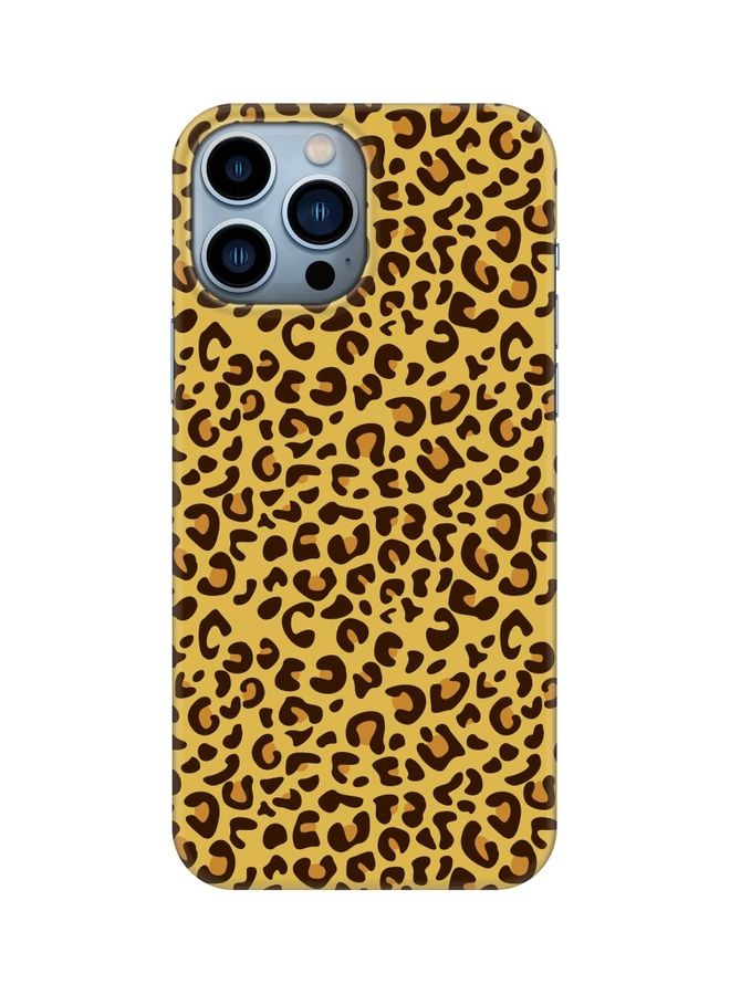 ستايلايزد غطاء حماية واقٍ لهاتف أبل آيفون 13 برو ماكس طبعة جلد الفهد - Image 1