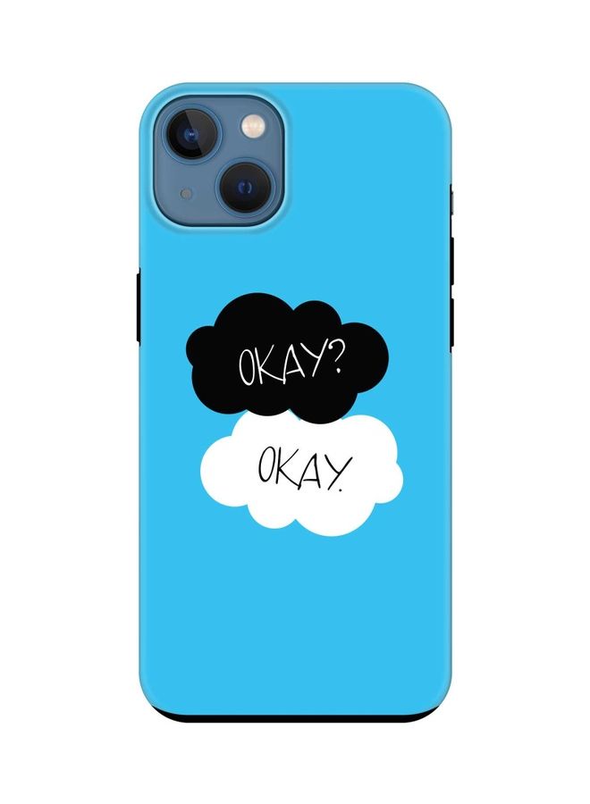 Stylizedd Protective Case Cover For Apple iPhone 13 Okay Okay - Image 1