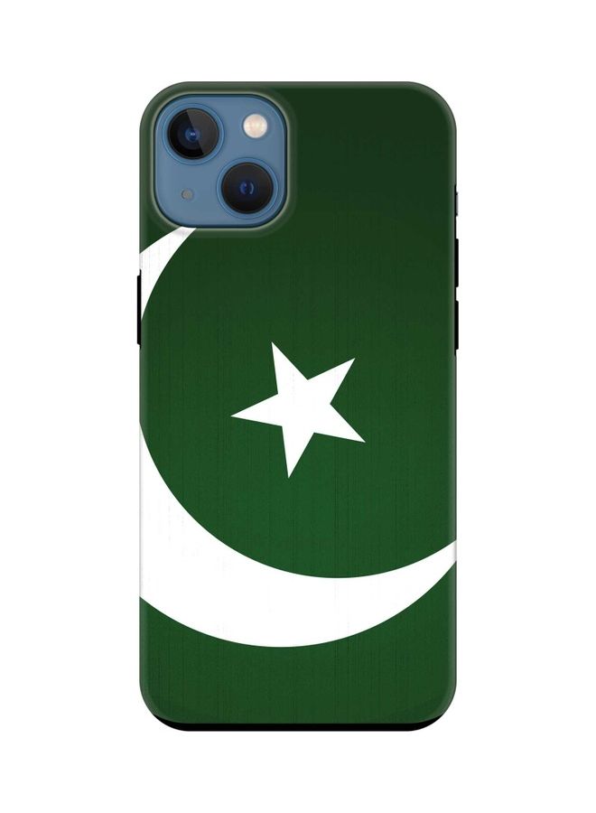 Stylizedd Tough Pro Series Customized Mobile Cover For Apple iPhone 13 Flag Of Pakistan - Image 1