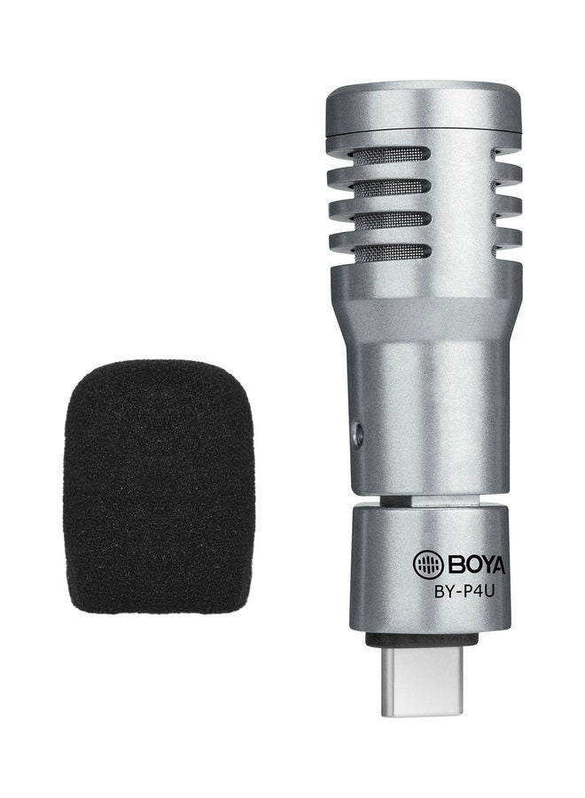 بويا - ميكروفون BY-P4U متعدد الاتجاهات مكثف بمنفذ Type-C مزود بواقية من الرياح - Image 1