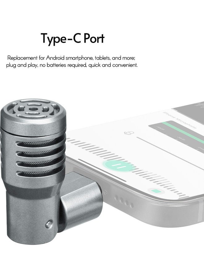 بويا - ميكروفون BY-P4U متعدد الاتجاهات مكثف بمنفذ Type-C مزود بواقية من الرياح - Image 1