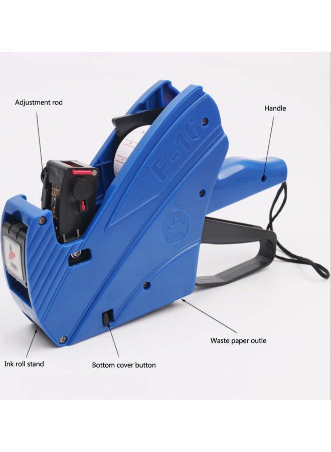 Handheld Price Label Printer Blue - Image 3