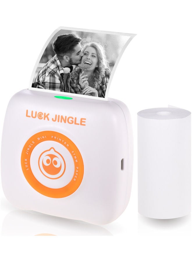 Portable Pocket Thermal Printer White - Image 4