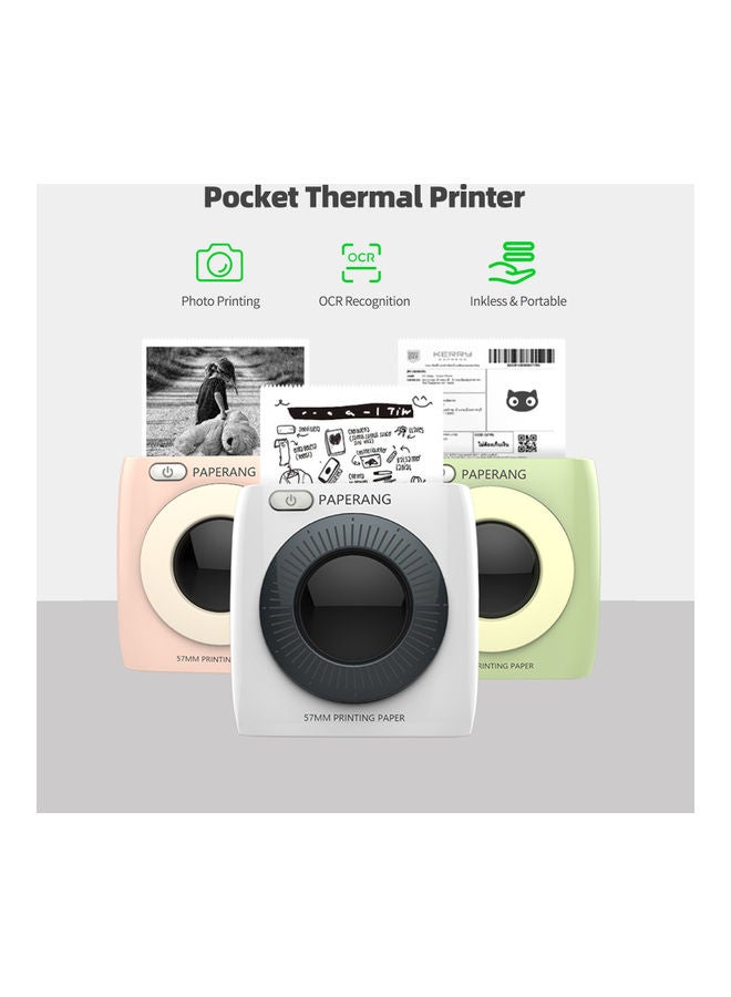 paperang Paperang Portable Mini Thermal Printer Green  - Image 2