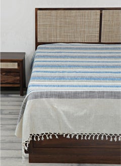 Woven Bed Cover Riya Variation cotton Multicolour 150x250cm - v1632978199/N51061760A_1