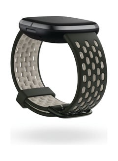 Fitbit Sport Band For Fitbit Versa 3/Sense Evergreen/White  - Image 2