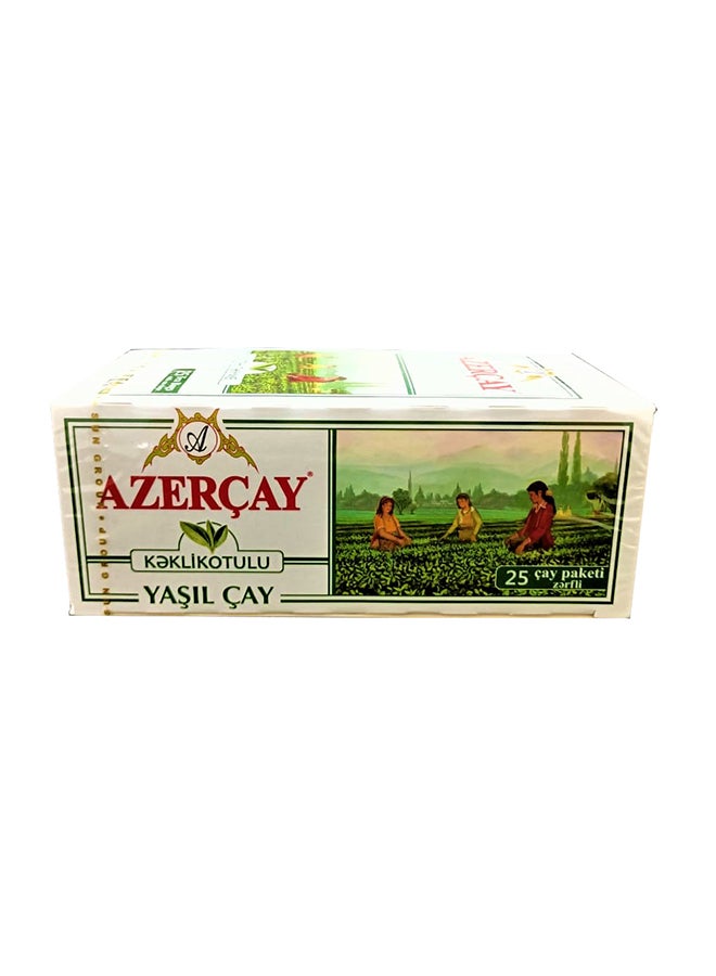 Green Tea With Thyme With Envelope 25 Bags 50grams Pack of 4 - v1632979472/N39719960A_3