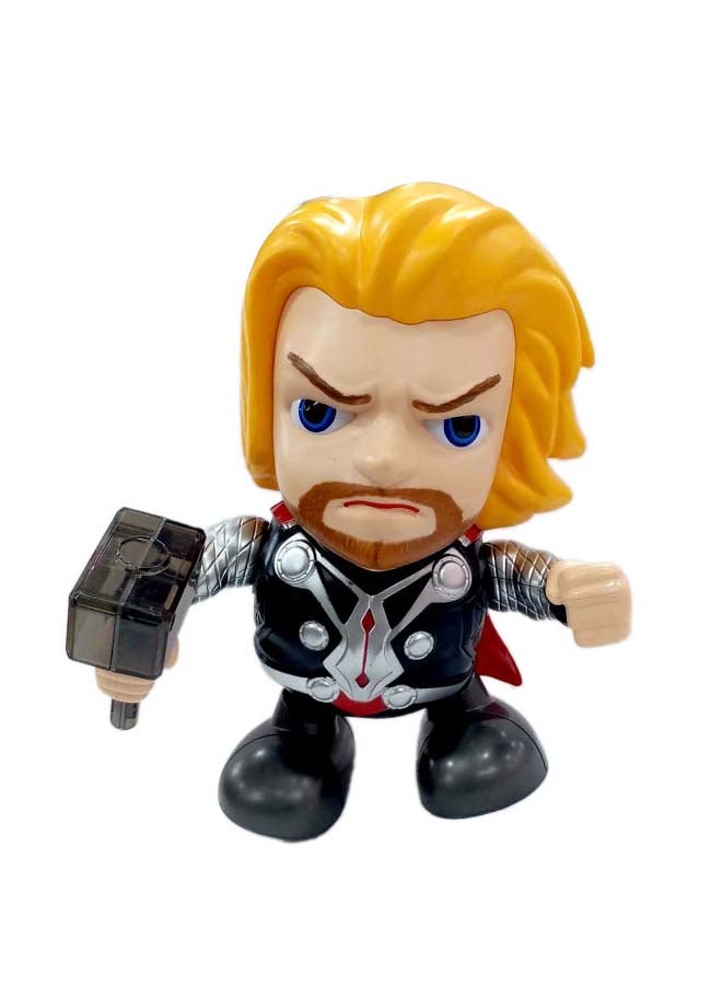 توي لاند - مجسم شخصية ثور من فيلم "Avenger" بأضواء LED راقصةٌ وموسيقية . 20سم - Image 1