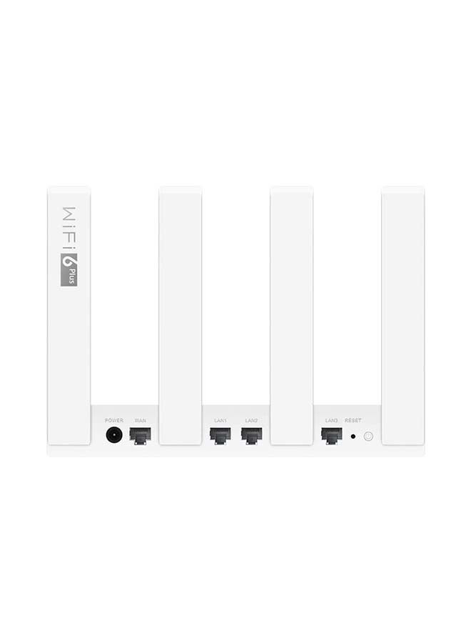 HUAWEI 372.0 mAh AX3 Pro WS7200 Wi-Fi 6 Plus Quad-core Mesh MU-MIMO Dual Band Gigabit Wireless Internet Router White  - Image 2