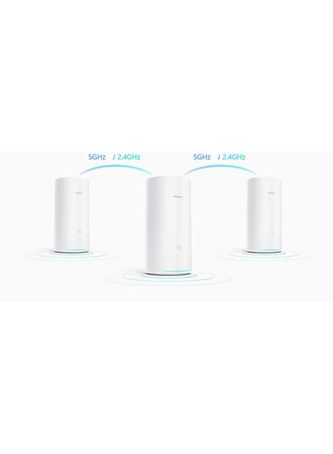 HUAWEI - 3-Piece Wifi Mesh Router White - Image 1
