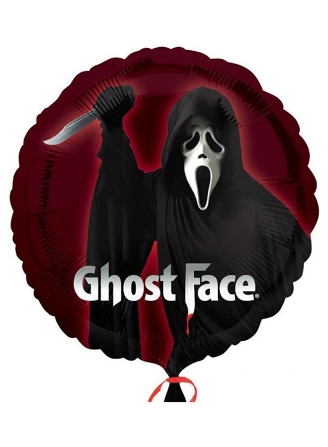 أناجرام بالون من القصدير على شكل وجه شبح 18بوصة