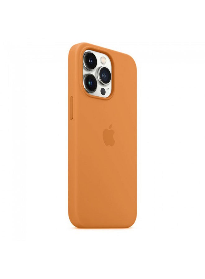 MARGOUN - Protective Silicone Case Cover For iPhone 13 Pro Max (6.7 inch) Brown - Image 1