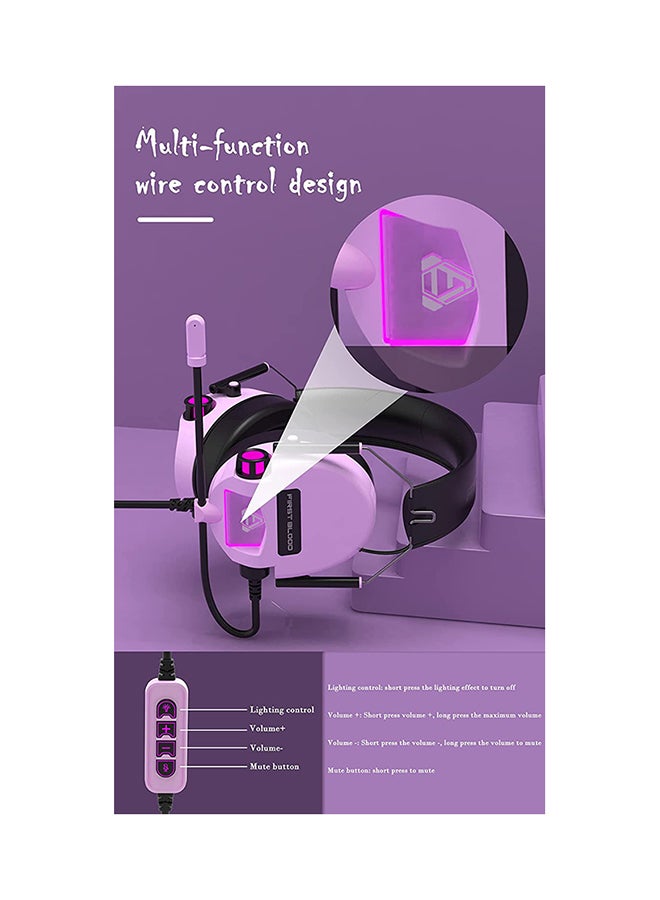 Ajazz Firstblood H10  Gaming Headset 7.1 channel RGB Atmosphere Light Gaming Computer Wired Headset  - Image 5