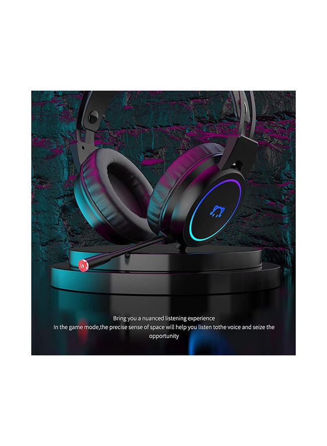 Ajazz - STH200 Cute Cat 7.1 Channel Stereo Game Listening Position USB Interface Wire Control Switch Headset - Image 1
