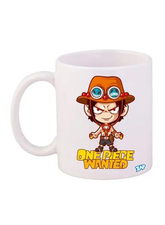 Anime One Piece Printed Mug White - v1632985098/N50647326A_1