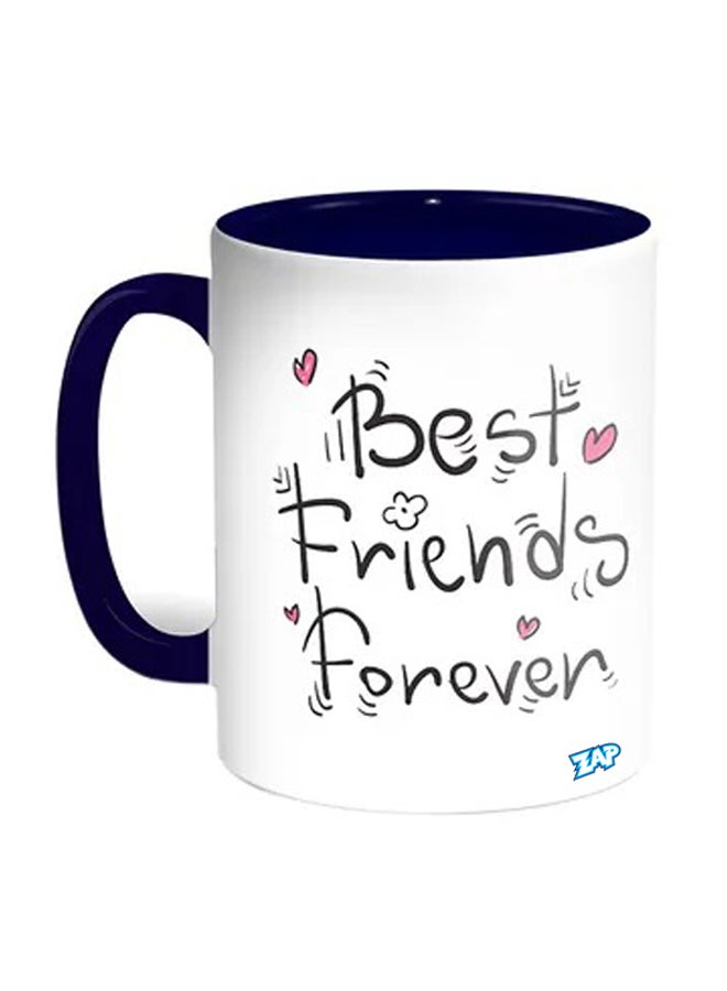 ZAP Best Friends Forever Printed Coffee Mug Multicolour