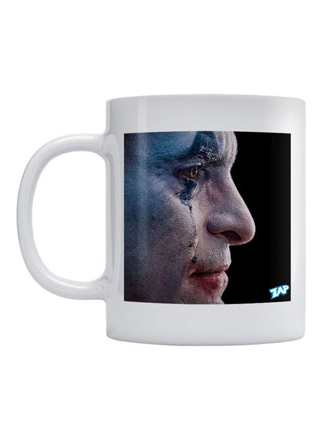 إي دبليو تي مج قهوة بطبعة صورة شخصية الجوكر أبيض