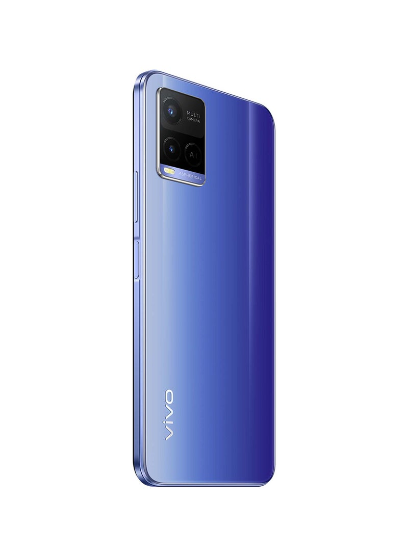 vivo - Y21 Dual SIM Metallic Blue 4GB RAM 64GB 4G LTE - Middle East Version - Image 1